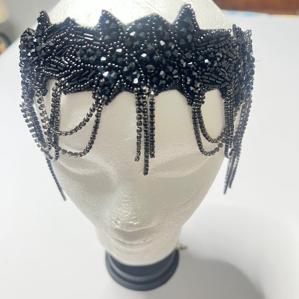 1920s Flapper Accessories Beaded Gatsby Costume Accessories Set #2535
